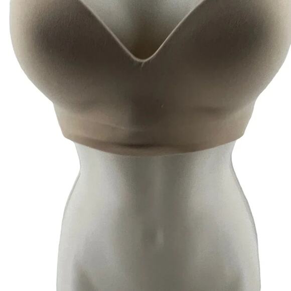 Soma Enbliss Wireless Bra Beige Soft T Shirt 32D Smooth - Picture 1 of 6